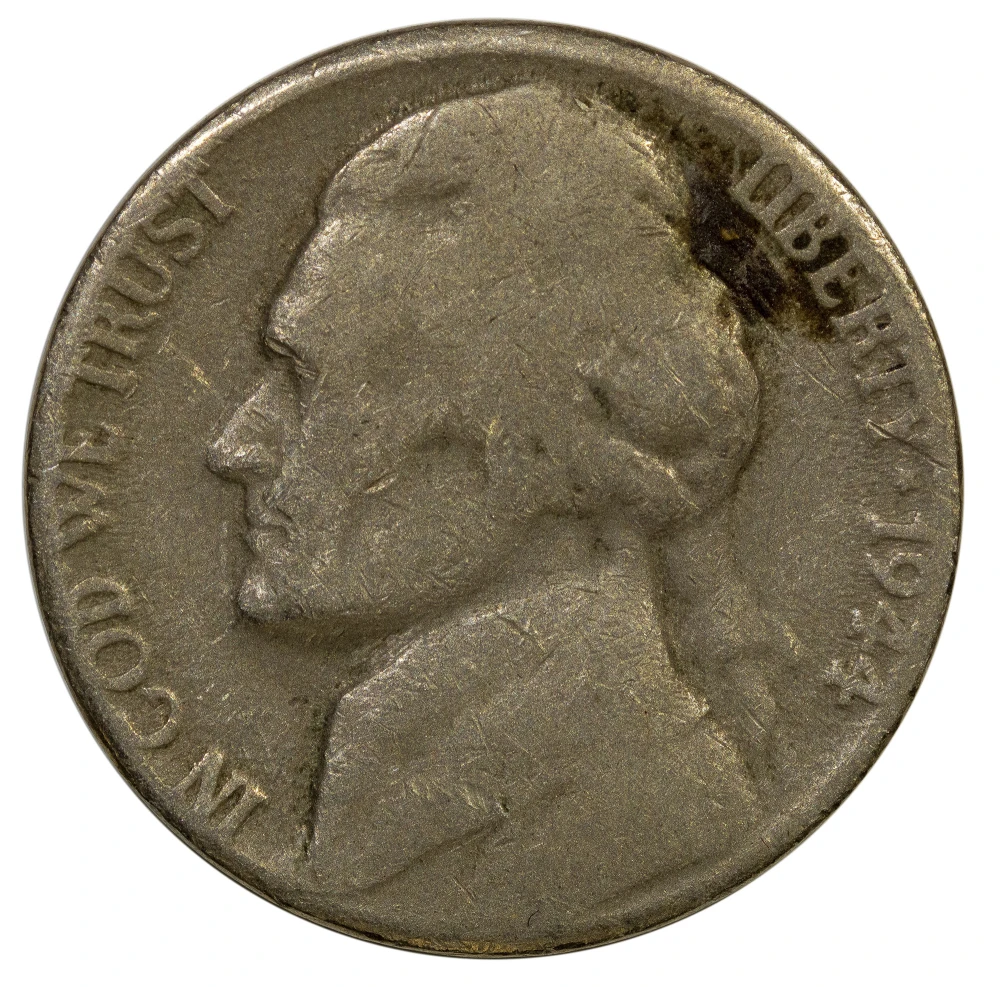 Famed 1944 Henning Counterfeit Nickel