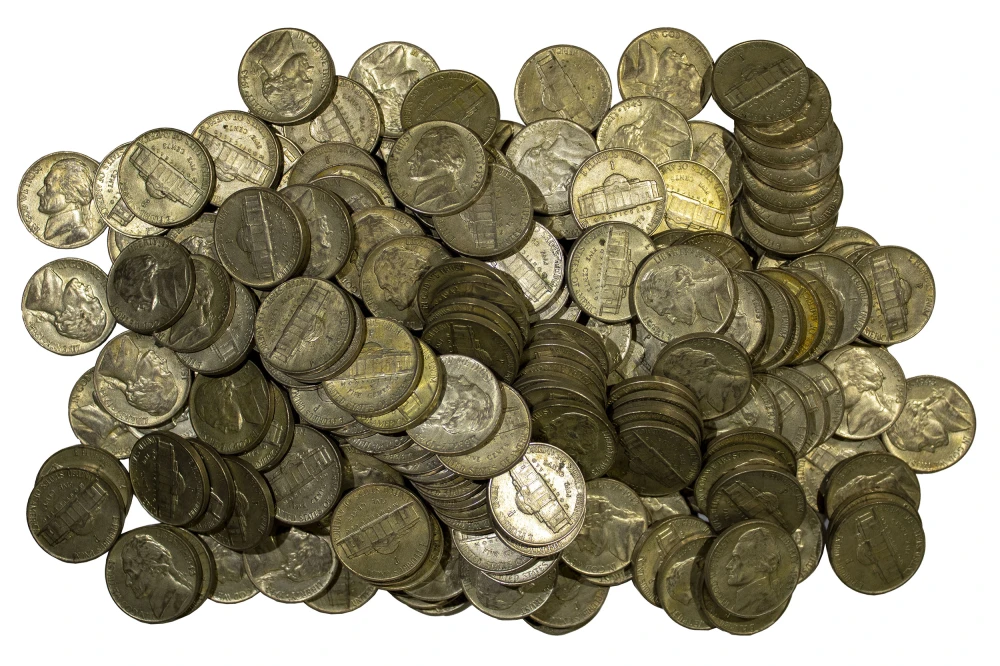 200 Pieces Better Grade War Nickels
