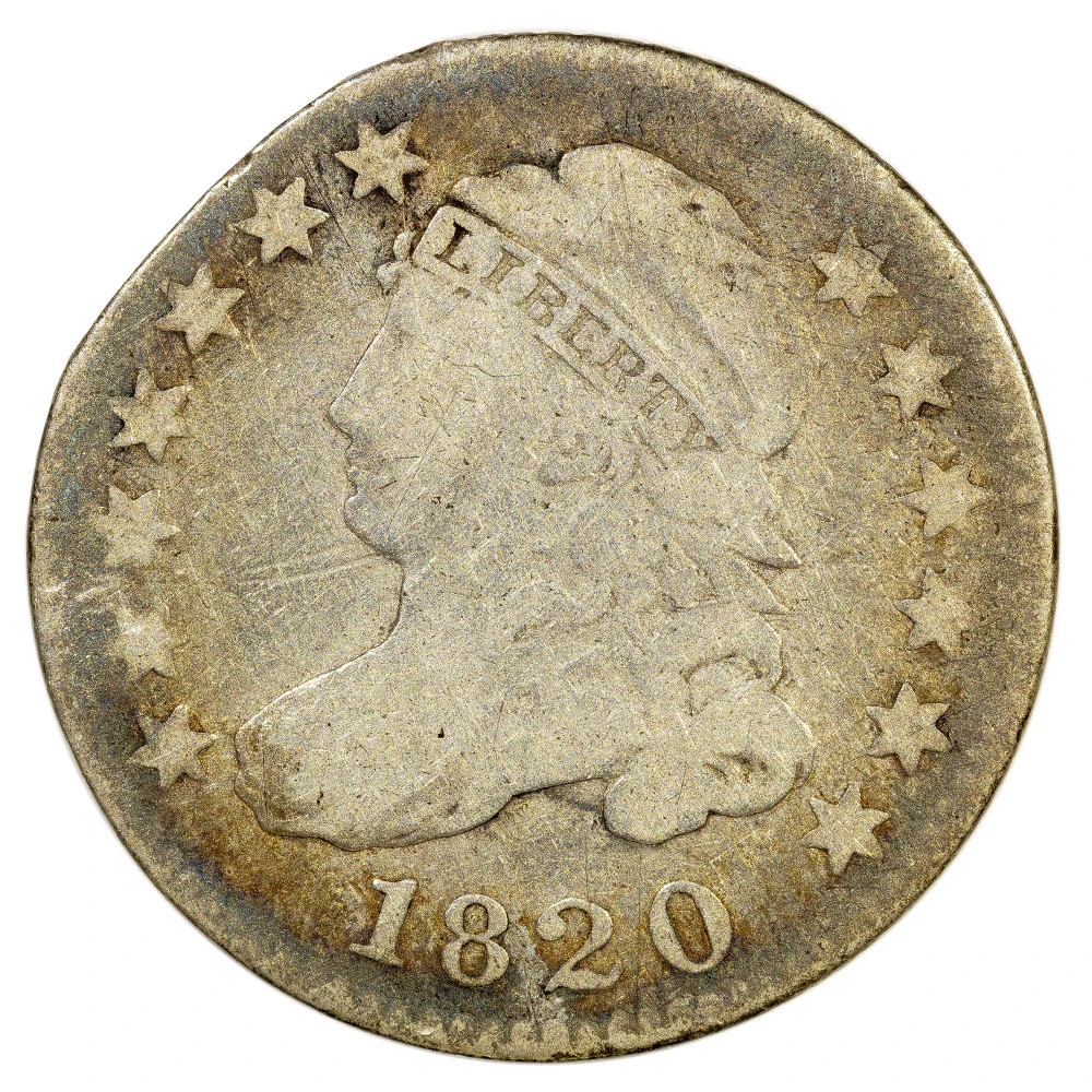 VG-8 1820 Dime