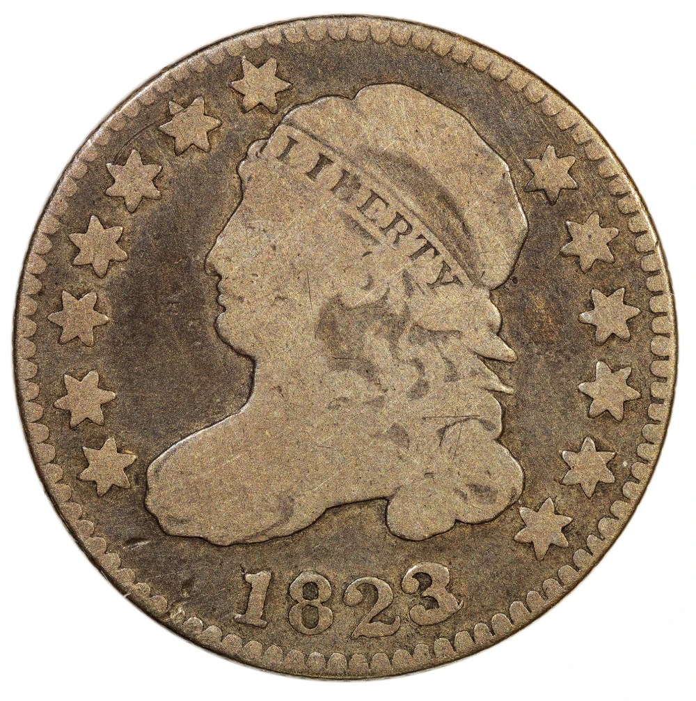VG-8 1823/2 Dime