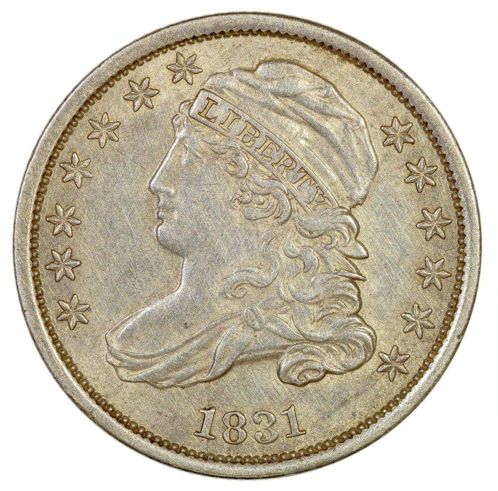 AU Details 1831 Dime