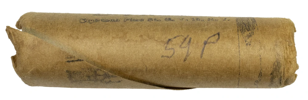 A 2nd Bank-Wrapped 1959 Roosevelt Dime Roll