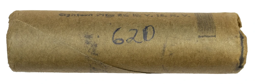 Bank-Wrapped 1962-D Roosevelt Dime Roll