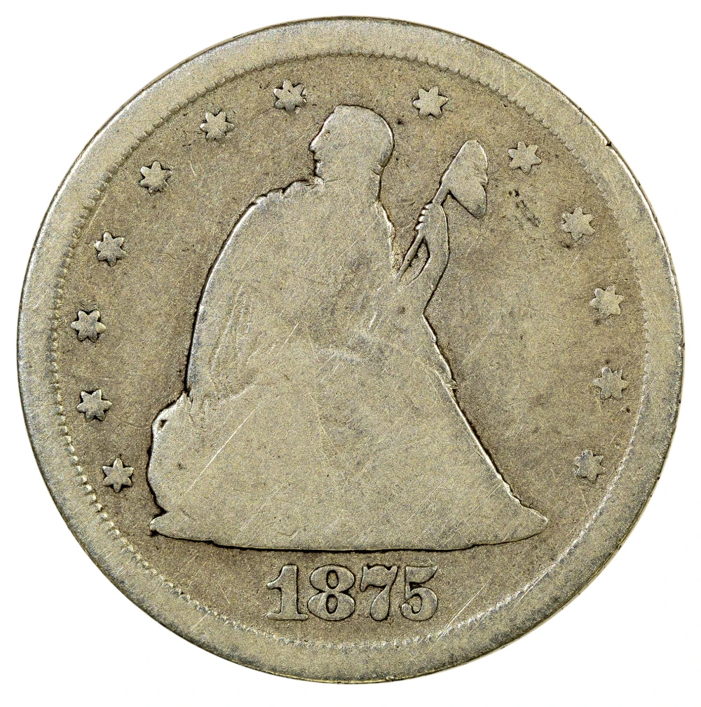 Good-4 1875-S Twenty-Cents