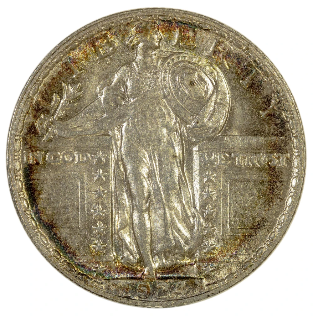 Choice AU-58 1924 Quarter