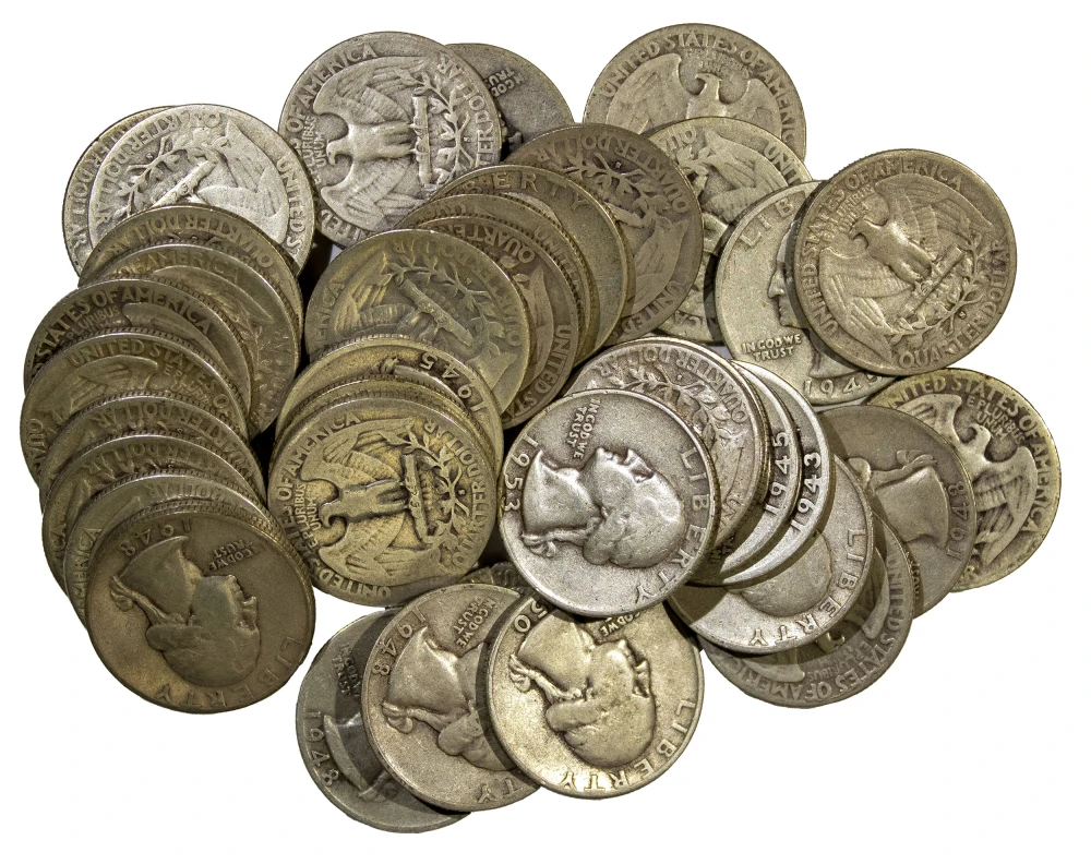 Roll of Circulated Silver Washington's
