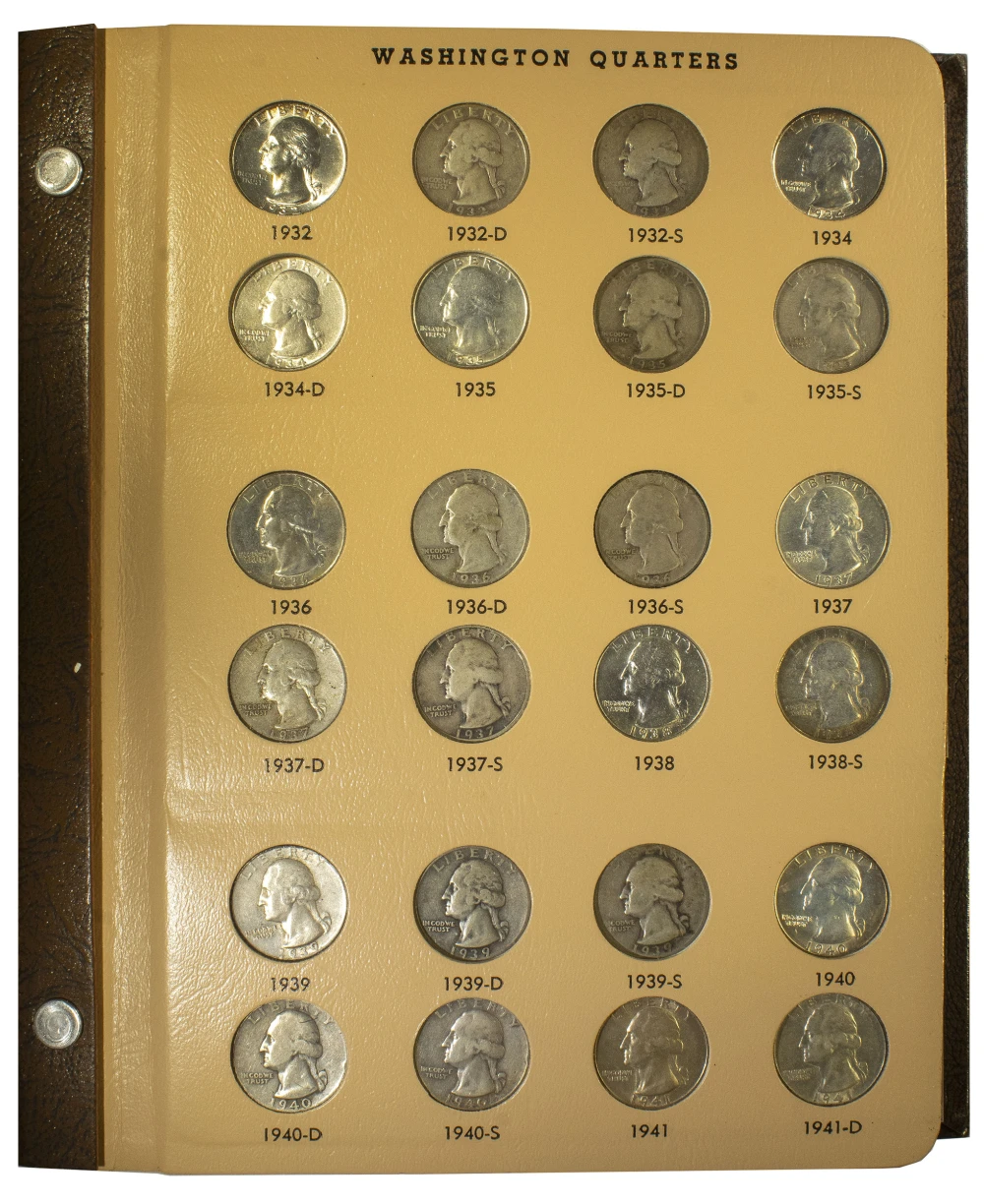 A 2nd 1932-1998 Washington Quarter Set