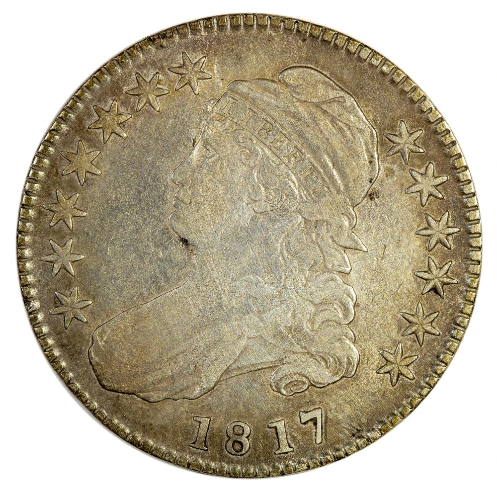 VF-20 Details 1817 Half Dollar