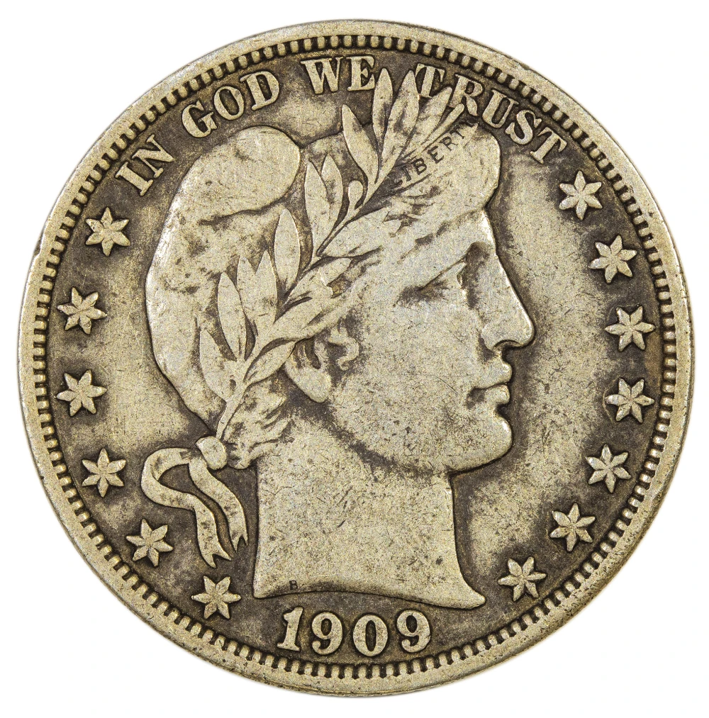 VF-30 1909 Half Dollar