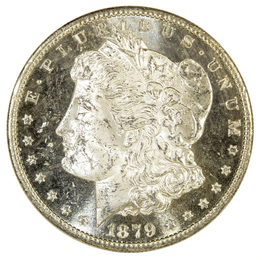 Choice BU-63 PL 1879-S Morgan $1