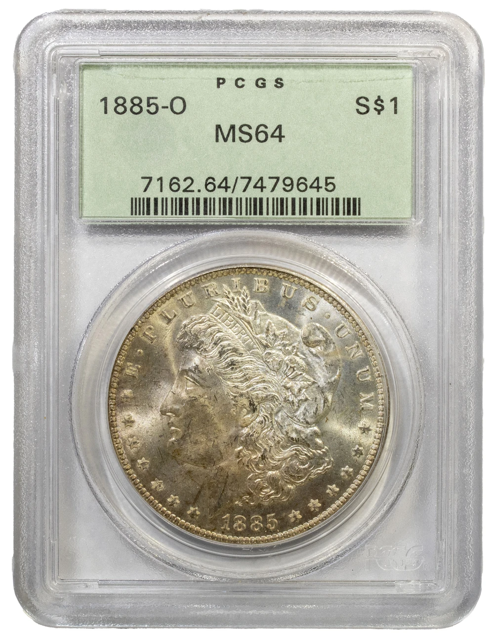 PCGS MS-64 1885-O Morgan Dollar