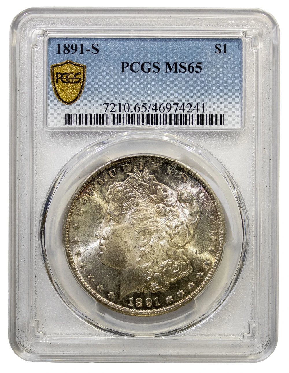 PCGS MS-65 1891-S Morgan $1
