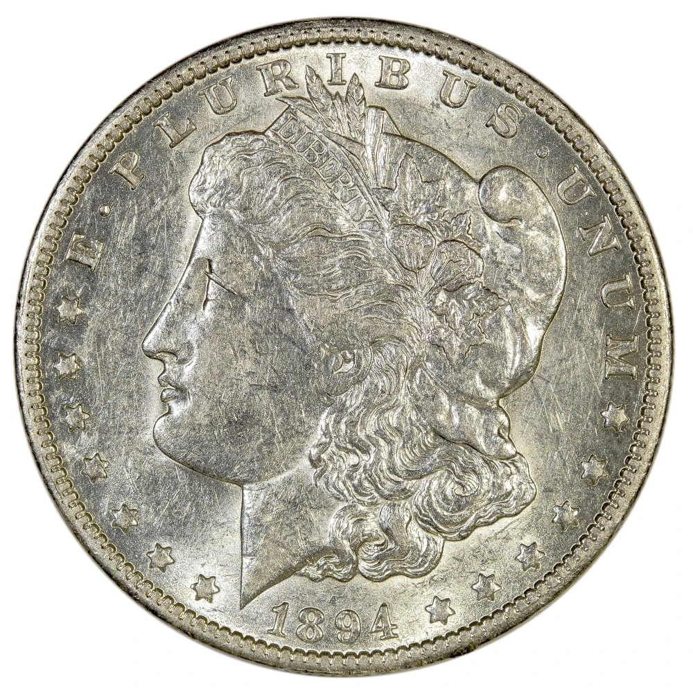 AU-50 or Finer 1894-O Morgan $1