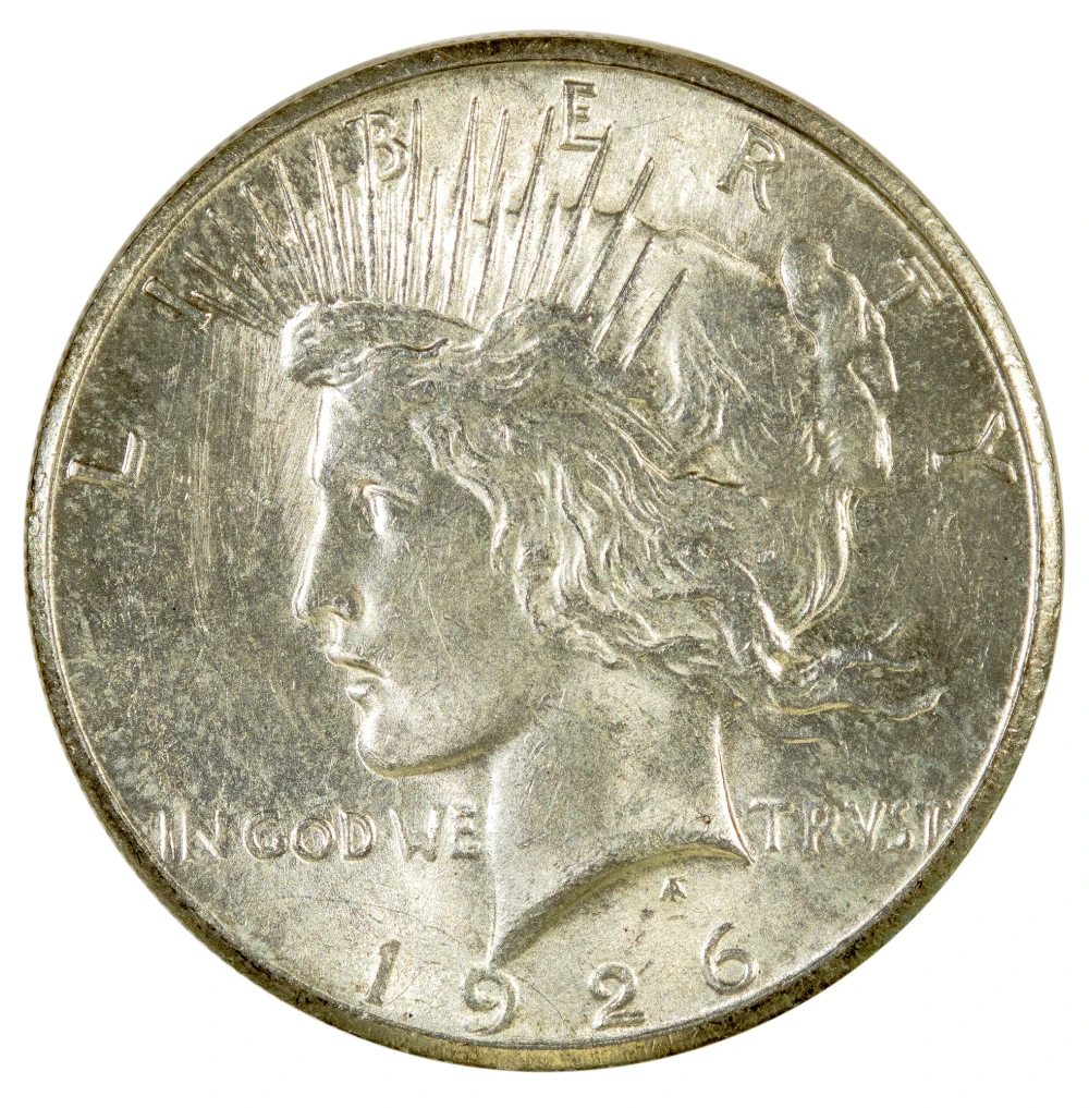 BU-60 1926-S Peace Dollar