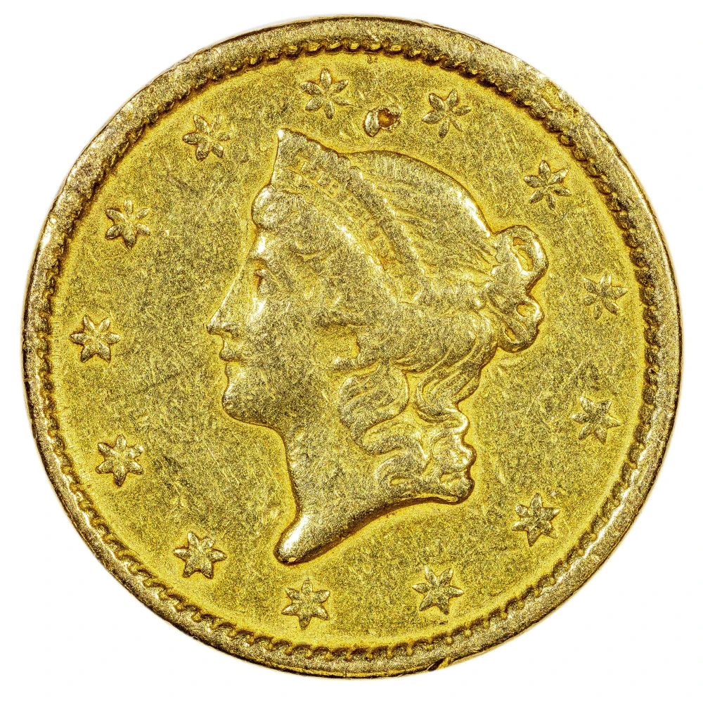 EF-40 Details 1851 Gold $1