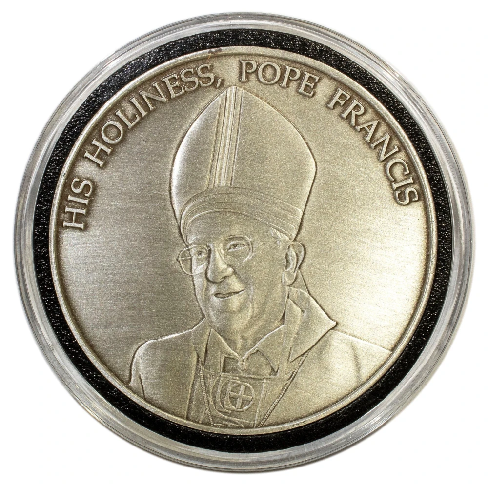 Satin Finish Pope Francis New York 2015 Visit