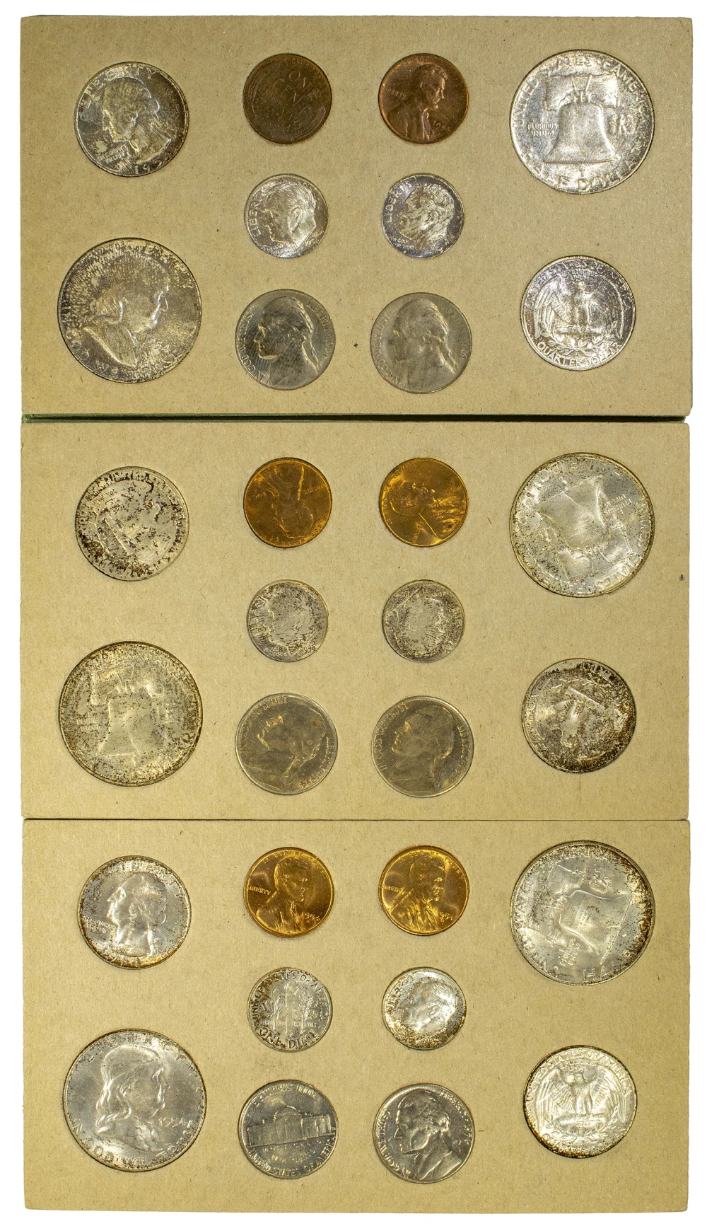 Choice to Gem Unc 1954 Mint Set