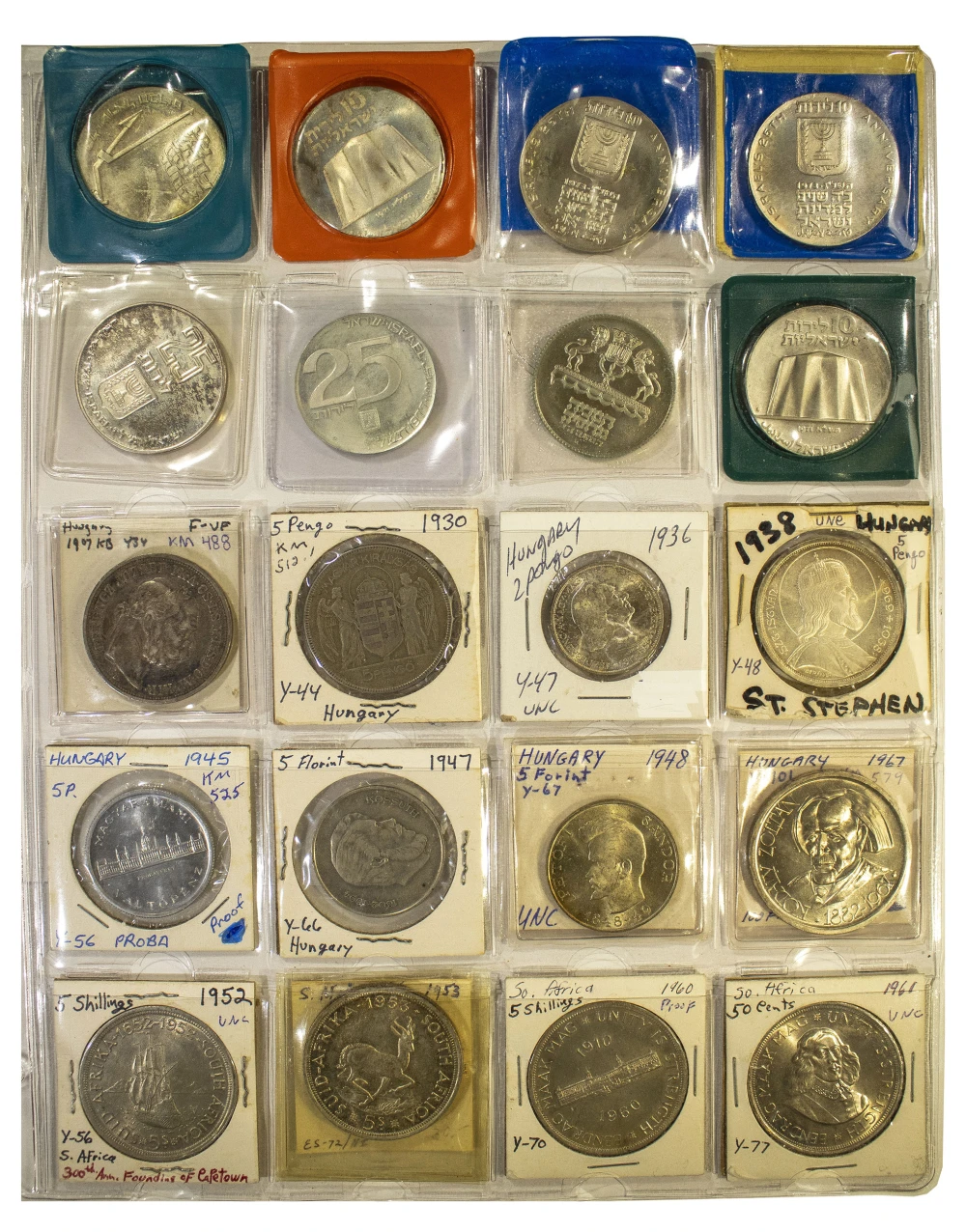 20 Coin Mix World Silver Lot