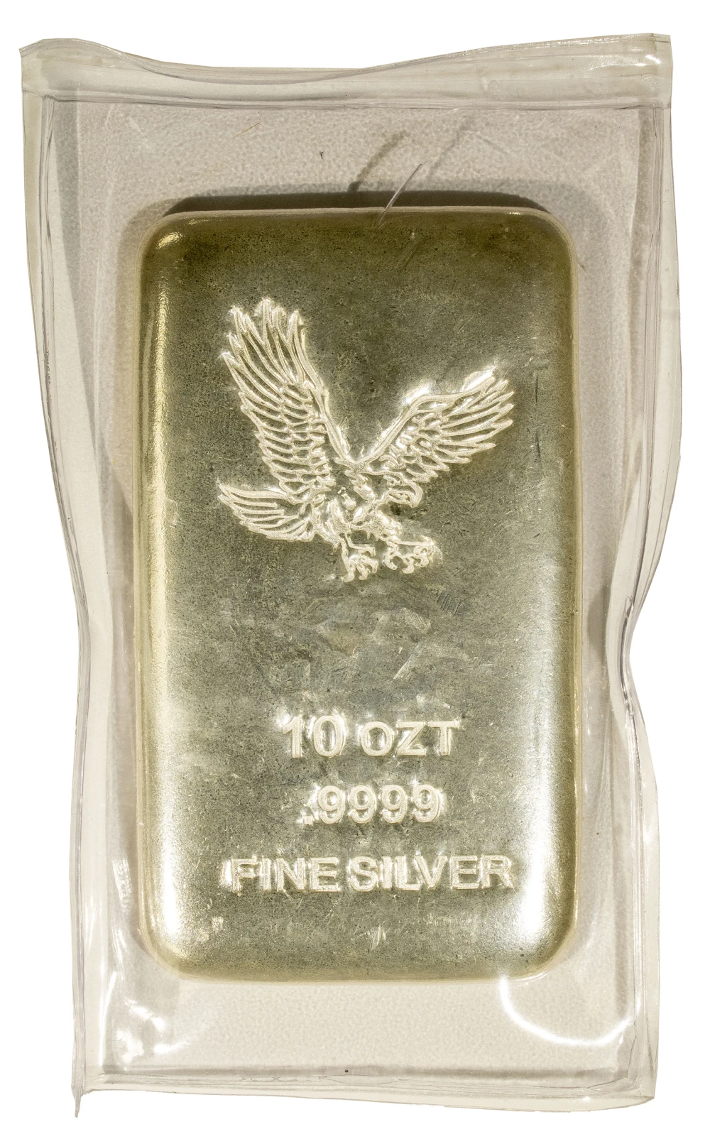 Poured 10-Ounce Silver Bar