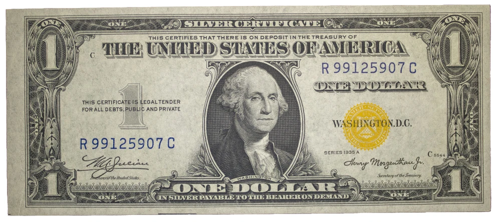 AU Series 1935A North Africa $1