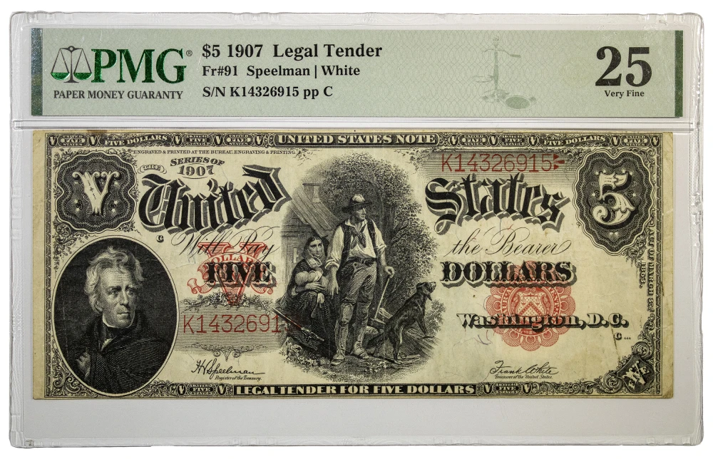 PMG VF-25 Series 1907 Woodchopper $5