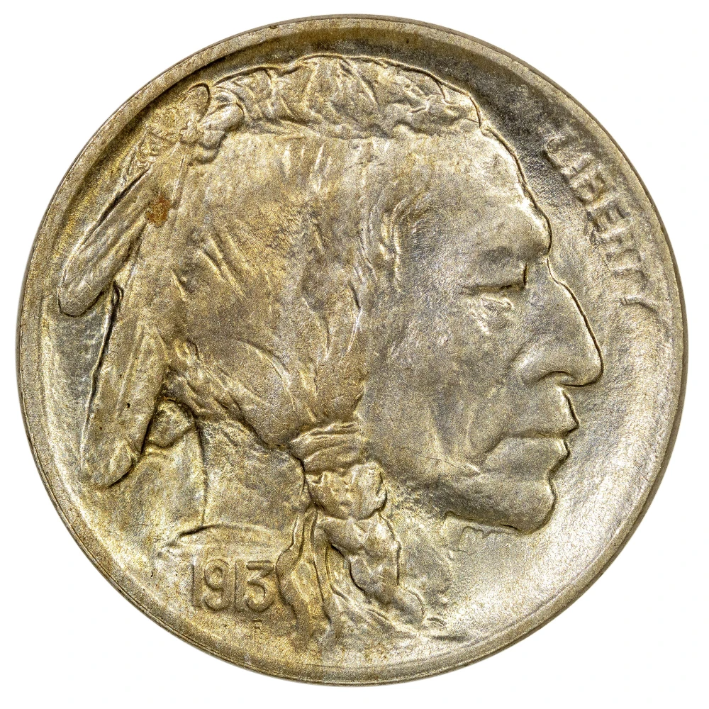 Choice MS-64 1913 Type II Buffalo Nickel