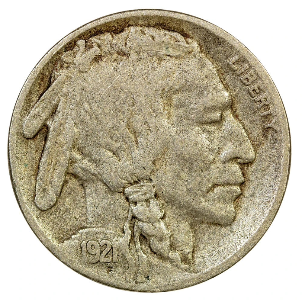 VF-20 1921-S Nickel
