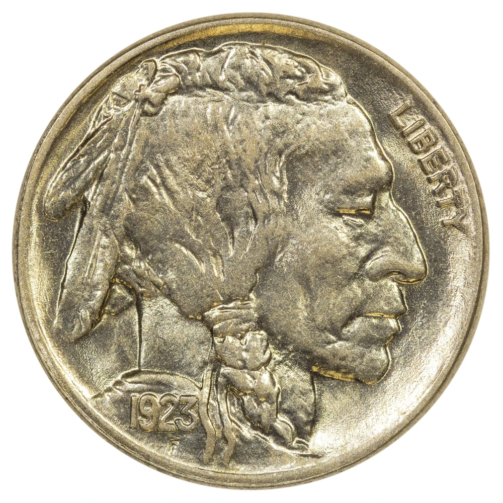 Choice MS-63 1923 Buffalo Nickel