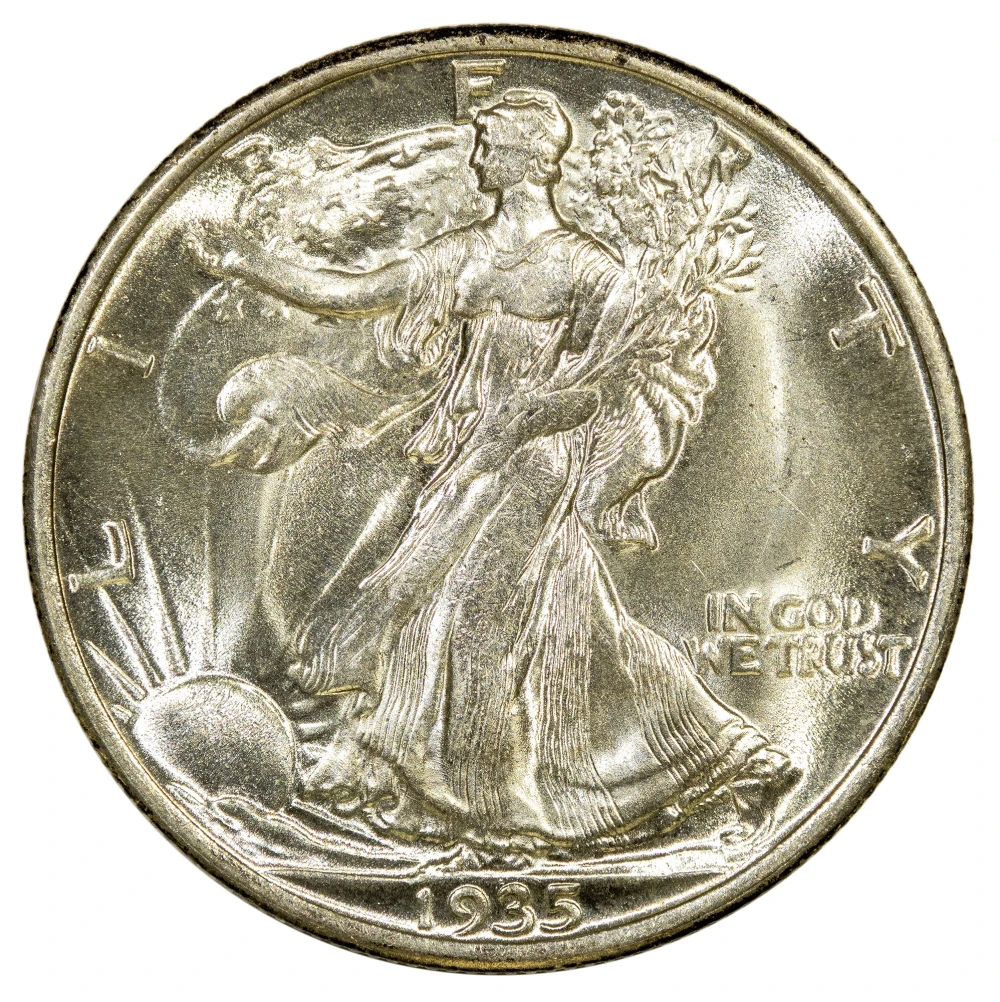 MS-64 1935 Half Dollar