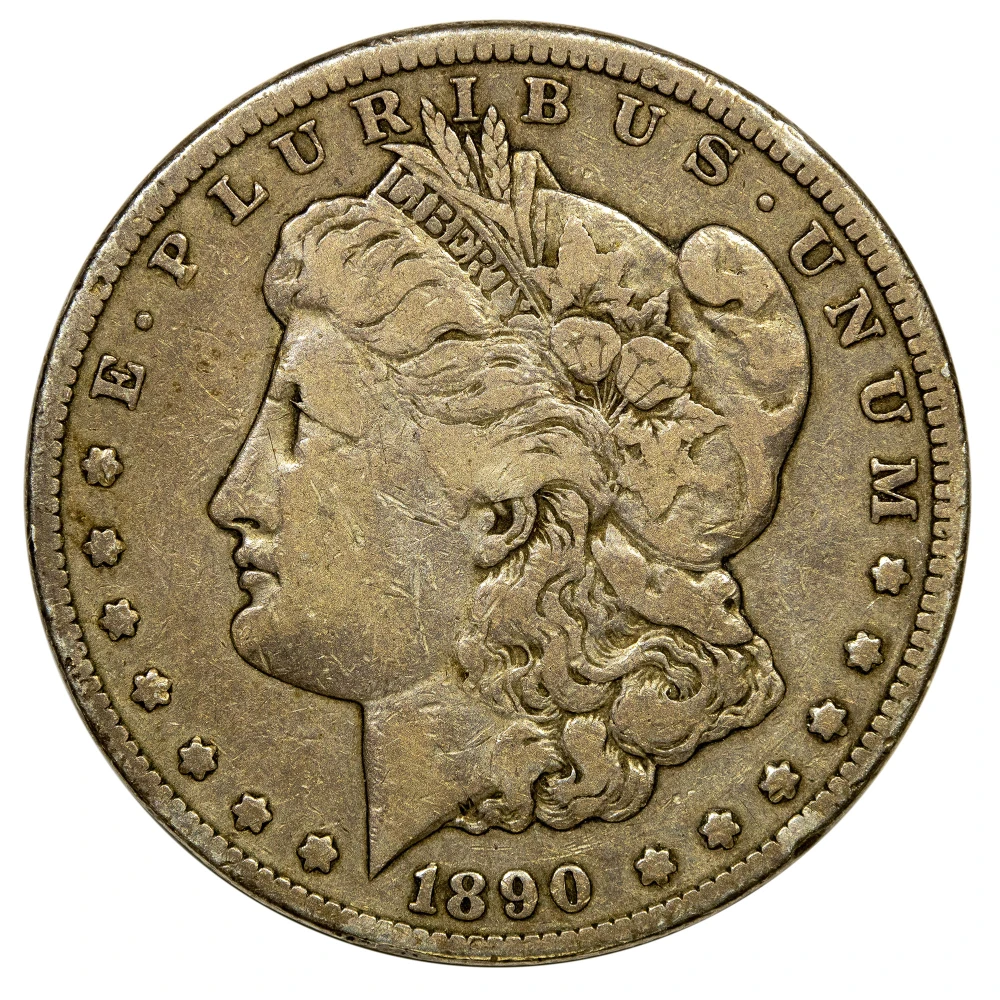 Fine to VF 1890-CC Morgan $1