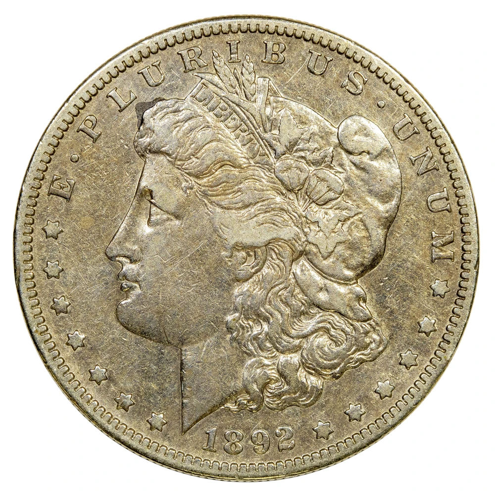 EF-45 Details 1892-S Morgan $1