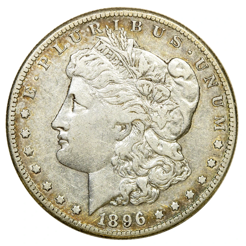 Choice VF-35 1896-S Morgan Dollar