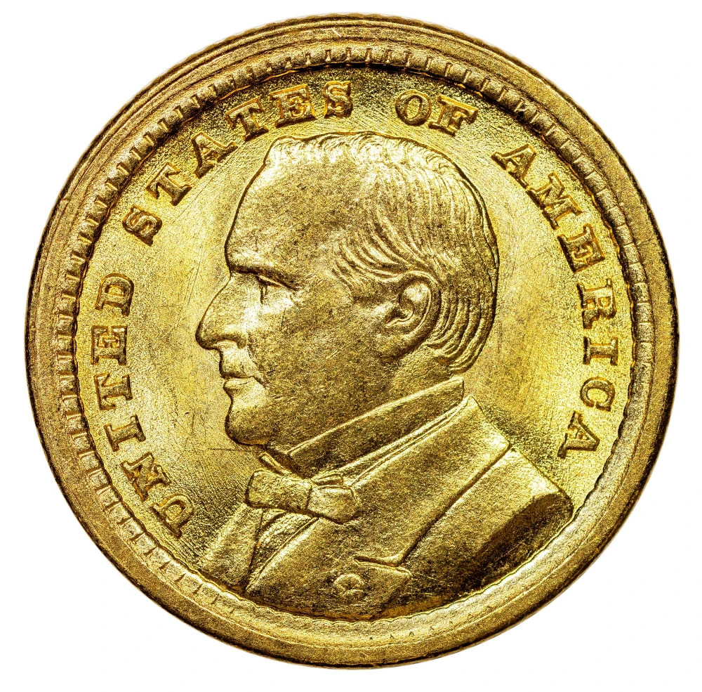 MS-62 1903 McKinley Gold $1