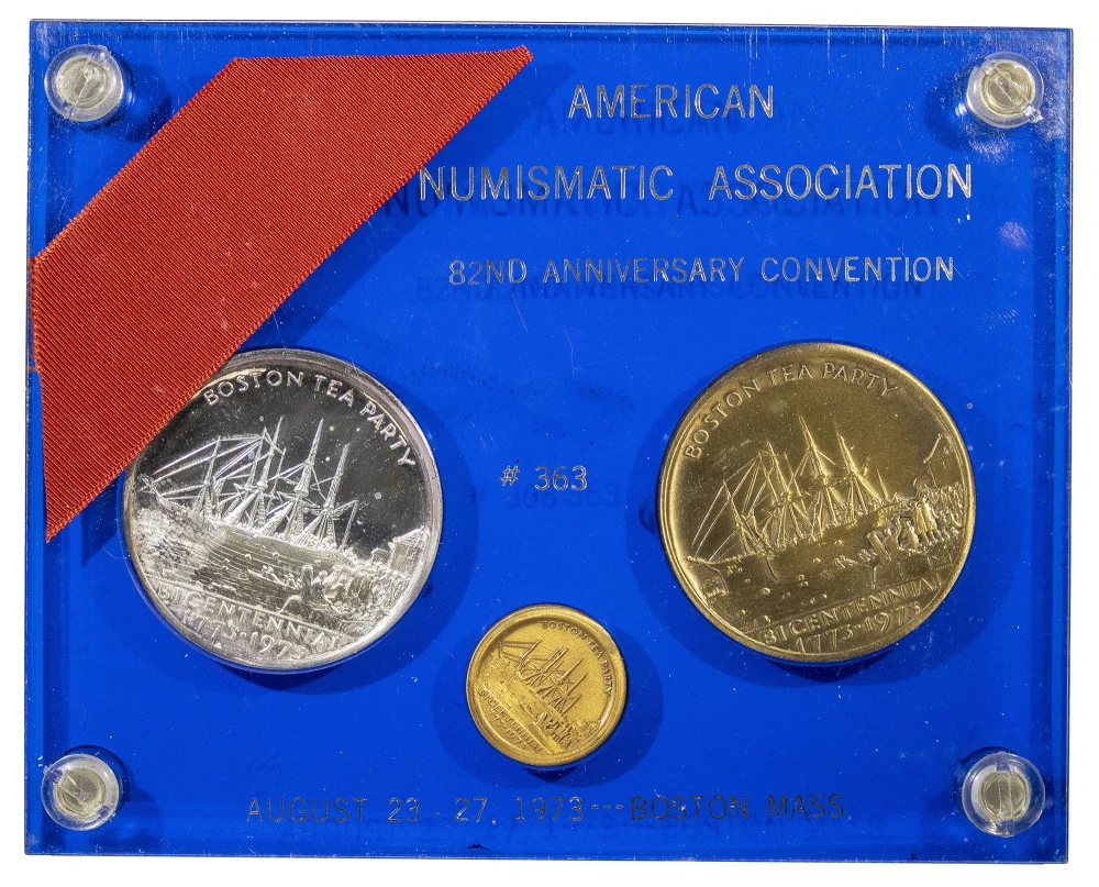 Three-Piece 1973 Boston ANA Medals Set