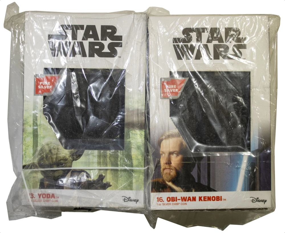Niue. Star Wars 1 Ounce Silver Pair