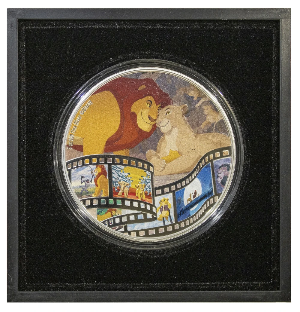 Niue. 2022 3 Ounce Silver Lion King $10