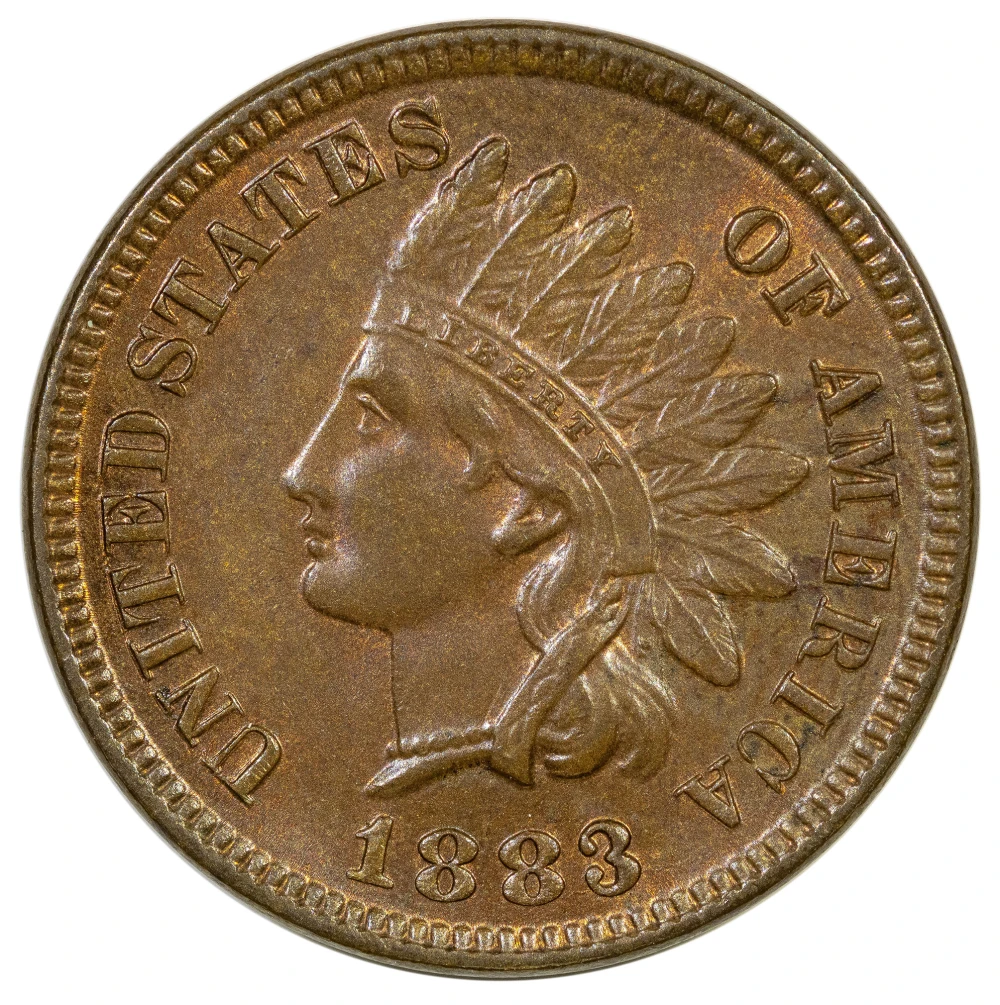 MS-62 BN 1883 Cent
