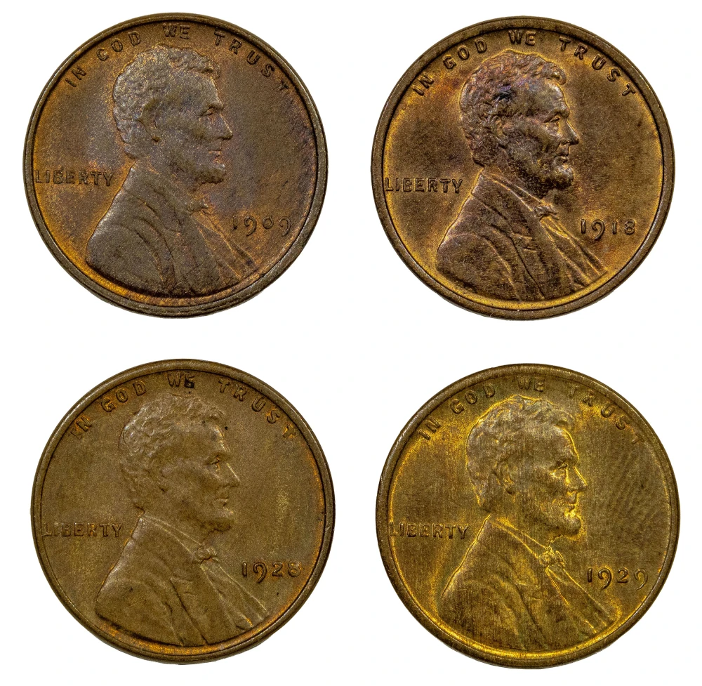 Unc Early Lincoln Cent Quartet