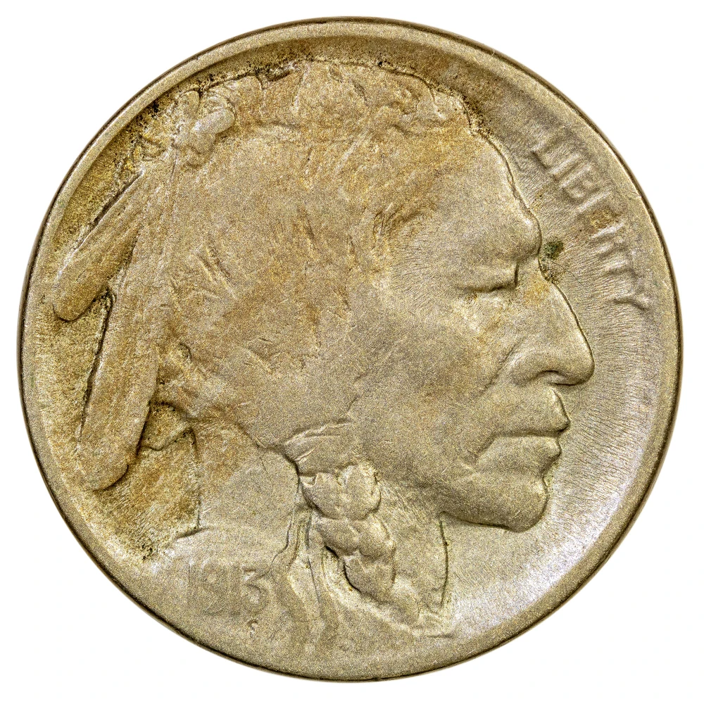 EF-40 or Better 1913-D Type II Buffalo Nickel