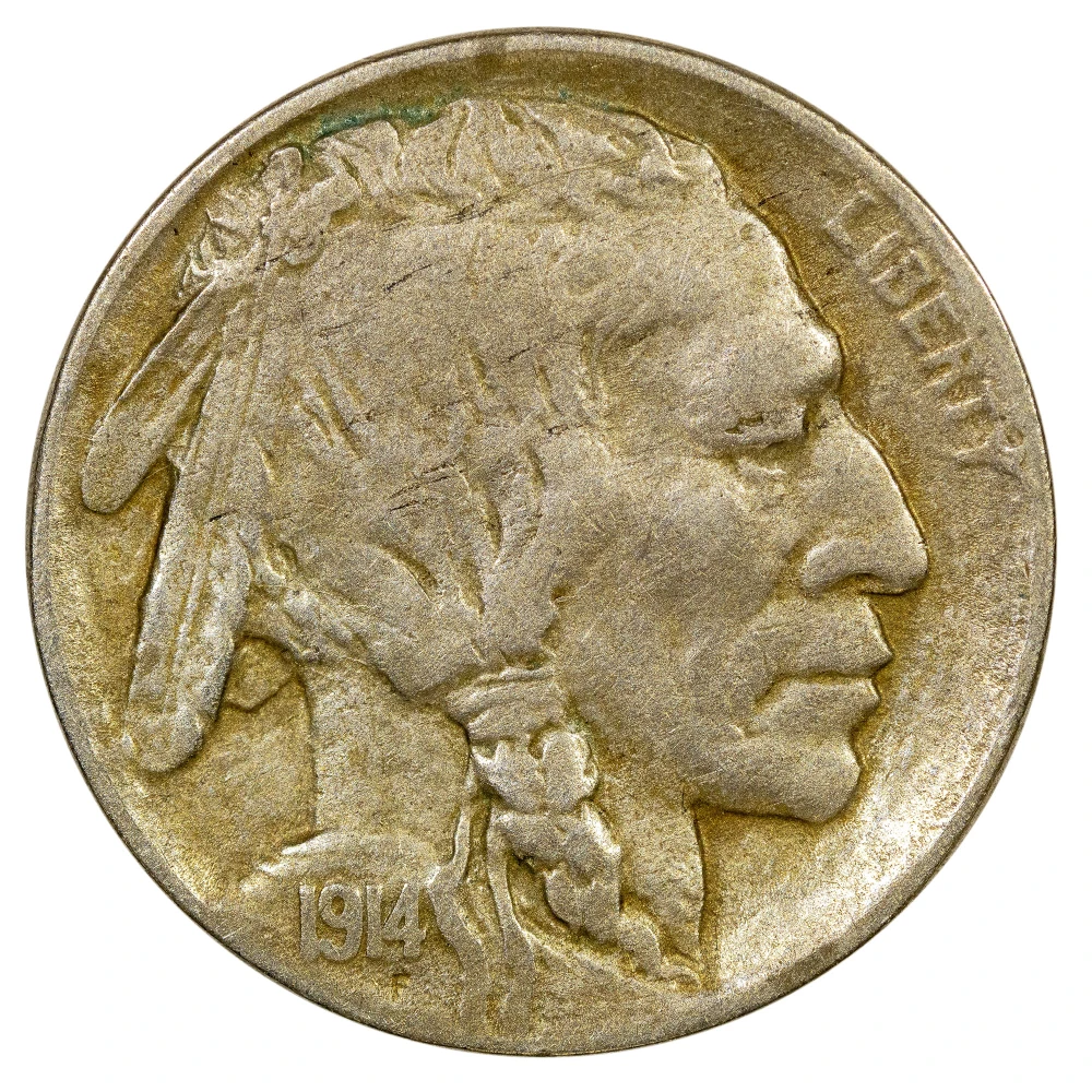 VF-30 or Finer 1914-D Nickel