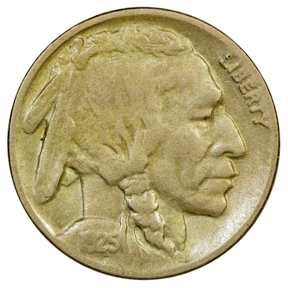 VF-20 1925-D Nickel