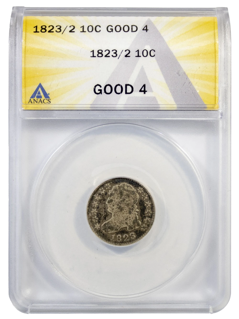 ANACS Good-4 1823/2 Dime