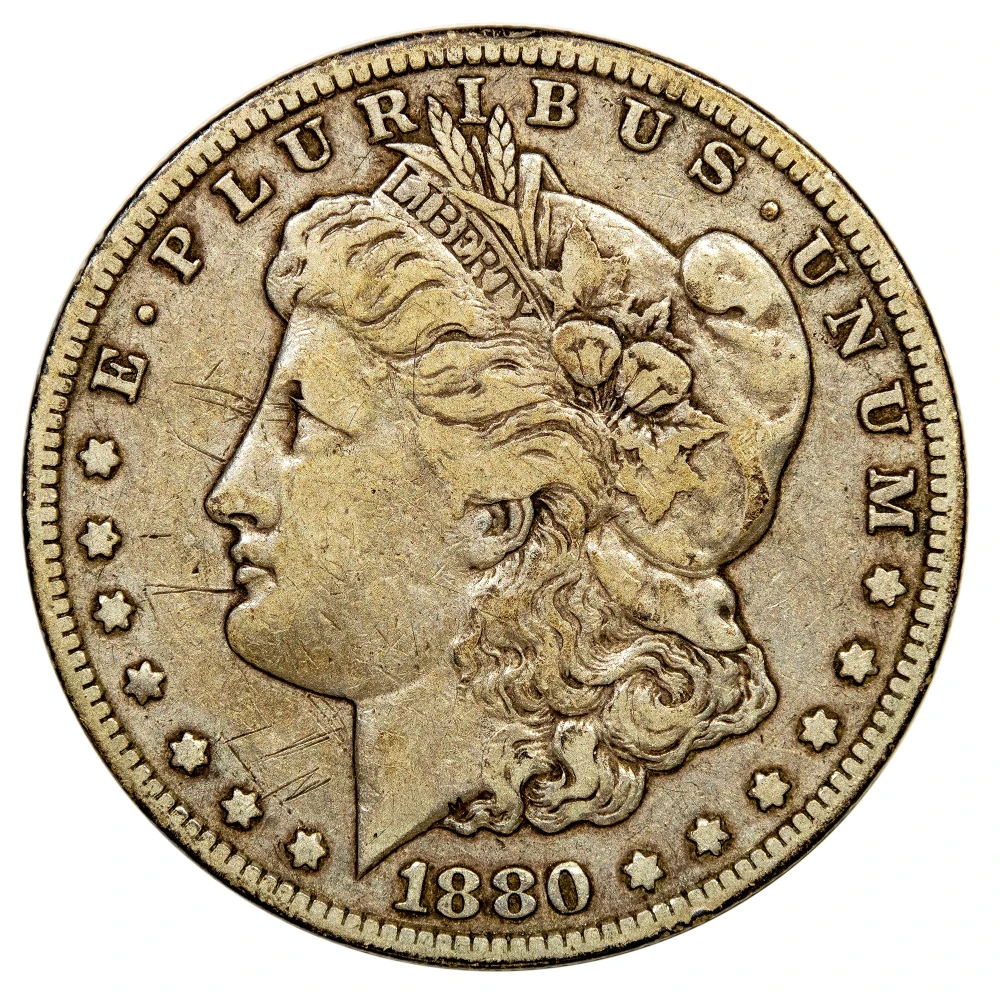 VF Details 1880-CC Morgan $1