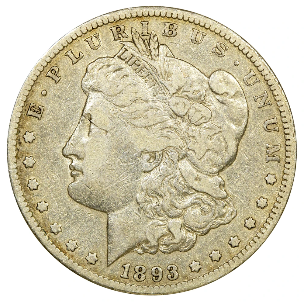 VF-30 1893-CC Morgan $1