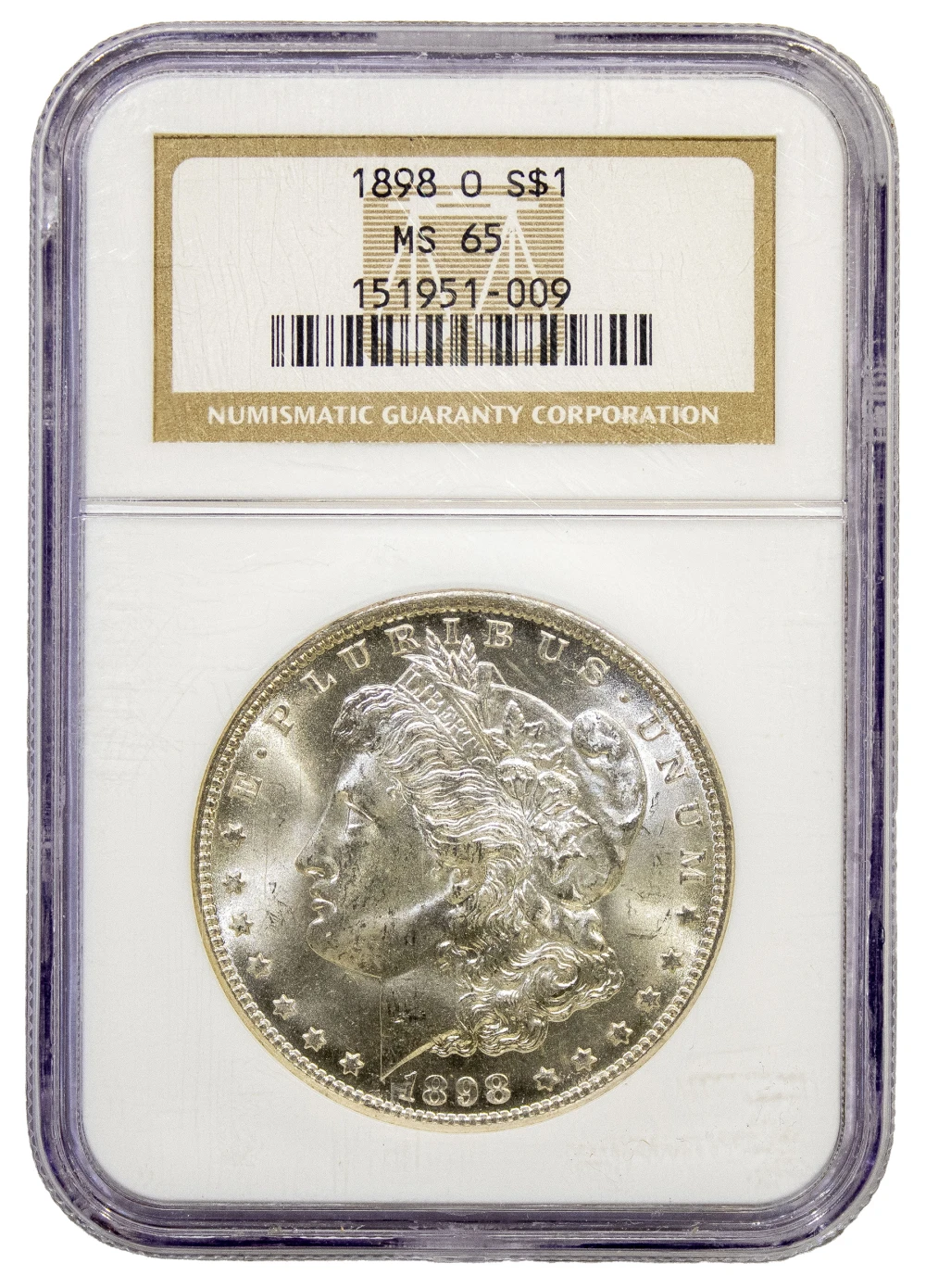 NGC MS-65 1898-O Morgan Dollar