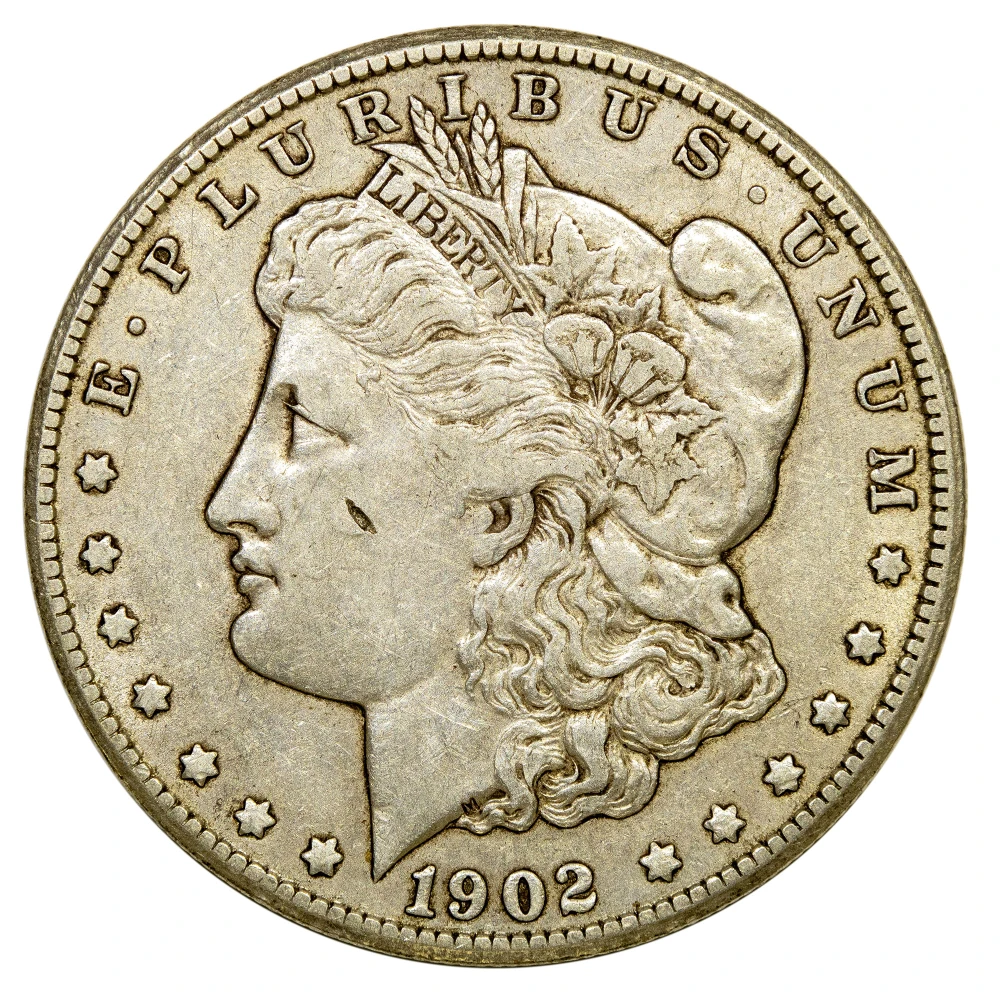 EF-40 1902-S Morgan Dollar