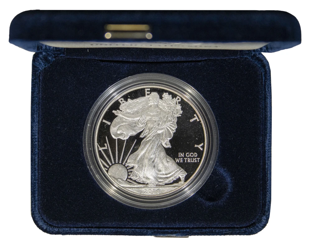 Gem Proof 2014-W American Eagle Silver $1