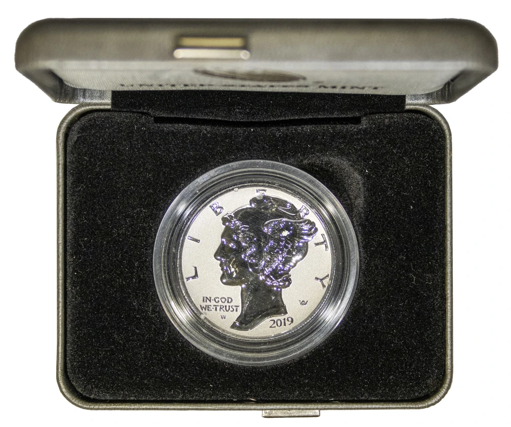 Gem 2019 Reverse Proof Palladium $25