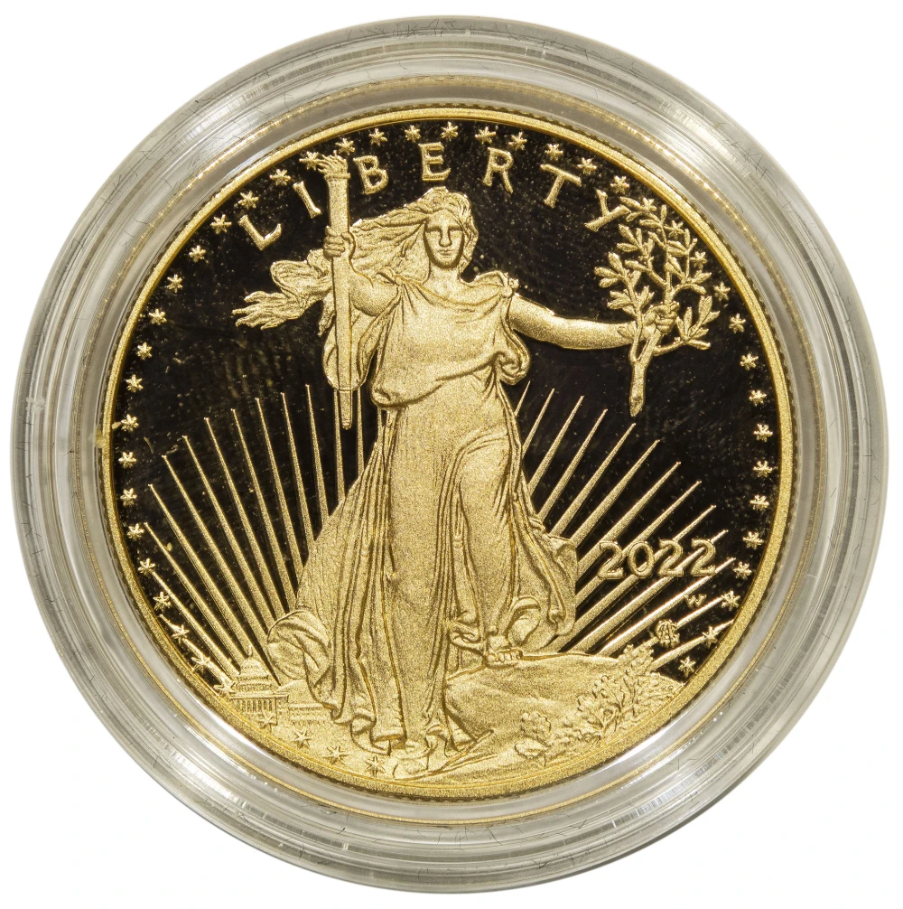 Gem Proof 2022 Gold American Eagle $50