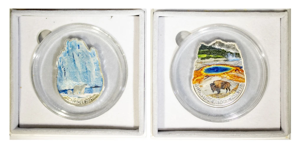 Fiji. Scarce Wonders Of Nature Silver Duo